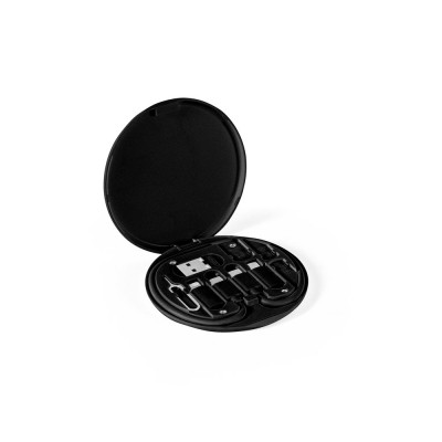 SYSTROM. Recycled ABS (100 rABS) superfast charging cable and adapter set